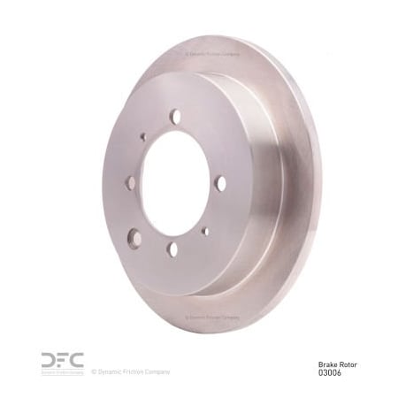 Dynamic Friction Co Disc Brake Rotor - 600-03006 600-03006